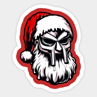 Santa X Doom 01 Sticker